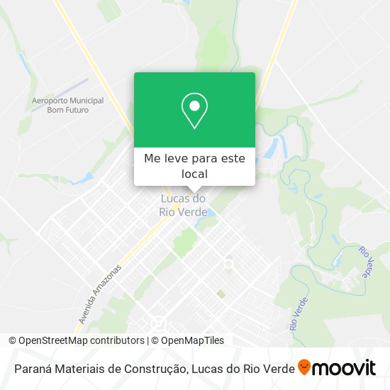 Paraná Materiais de Construção mapa