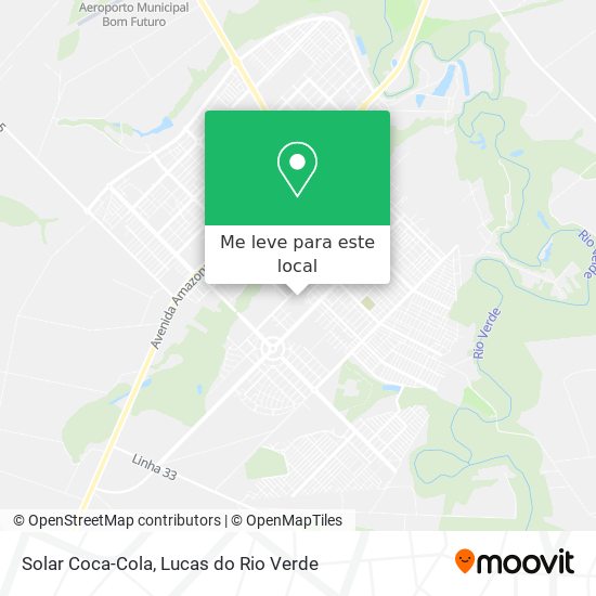 Solar Coca-Cola mapa