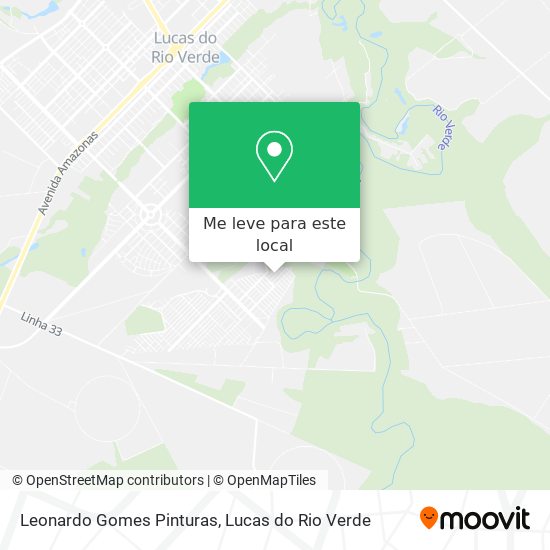 Leonardo Gomes Pinturas mapa