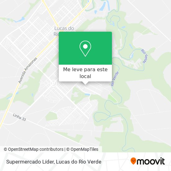 Supermercado Líder mapa