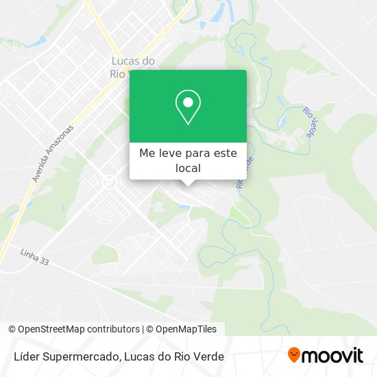 Líder Supermercado mapa