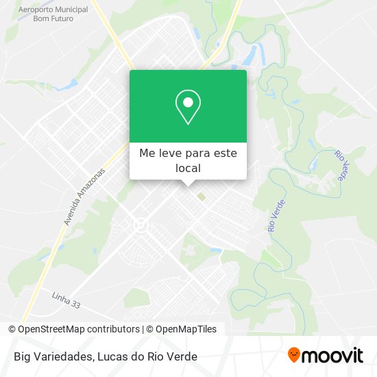 Big Variedades mapa