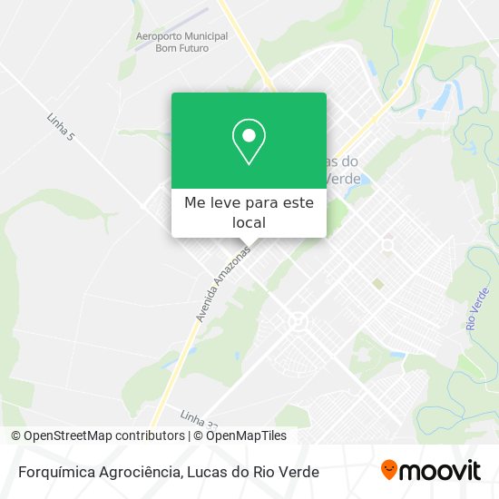 Forquímica Agrociência mapa