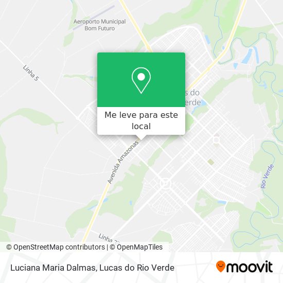Luciana Maria Dalmas mapa