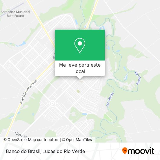 Banco do Brasil mapa
