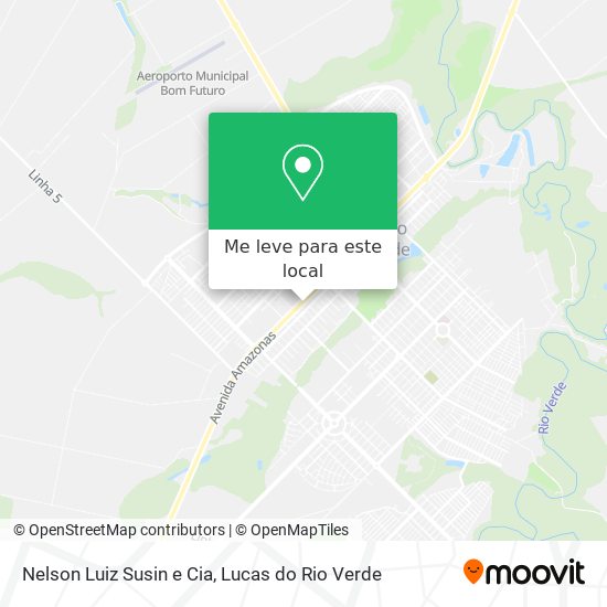 Nelson Luiz Susin e Cia mapa