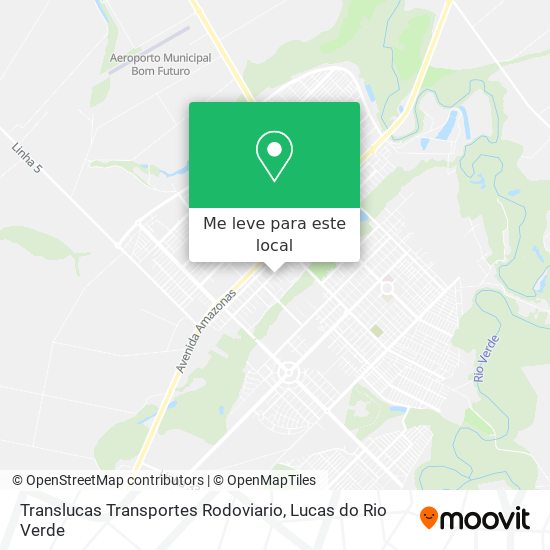 Translucas Transportes Rodoviario mapa