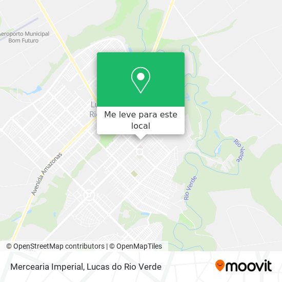 Mercearia Imperial mapa