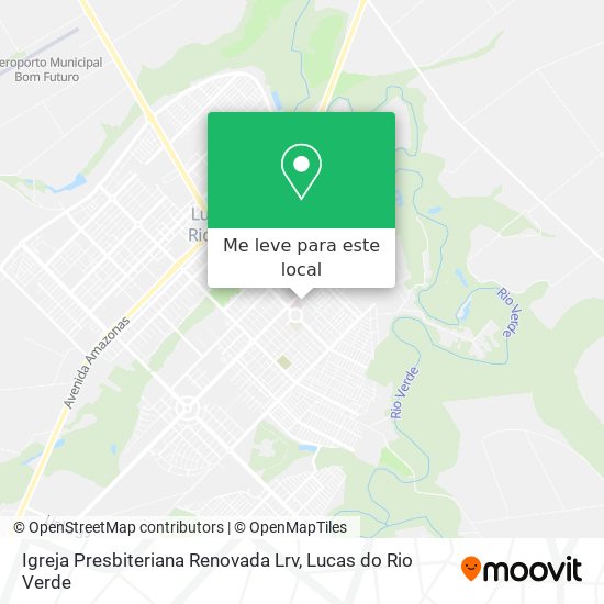 Igreja Presbiteriana Renovada Lrv mapa