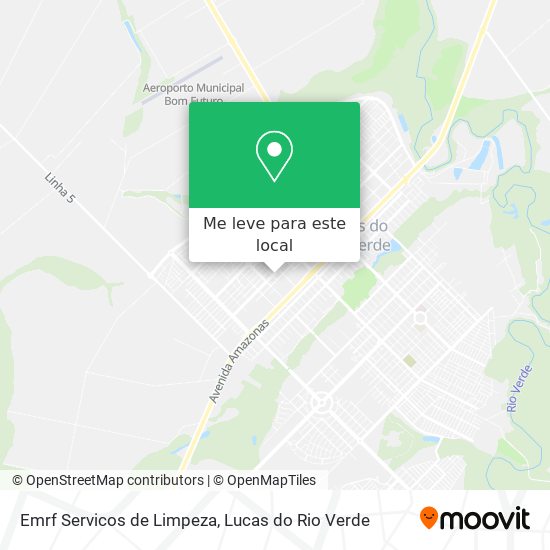 Emrf Servicos de Limpeza mapa