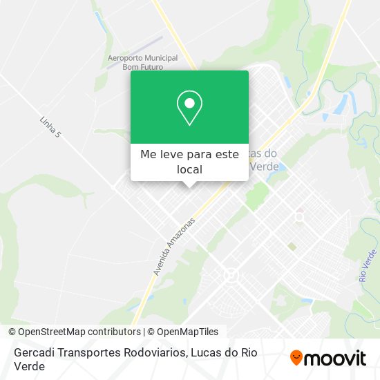 Gercadi Transportes Rodoviarios mapa