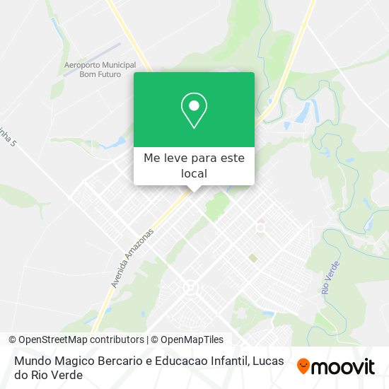 Mundo Magico Bercario e Educacao Infantil mapa
