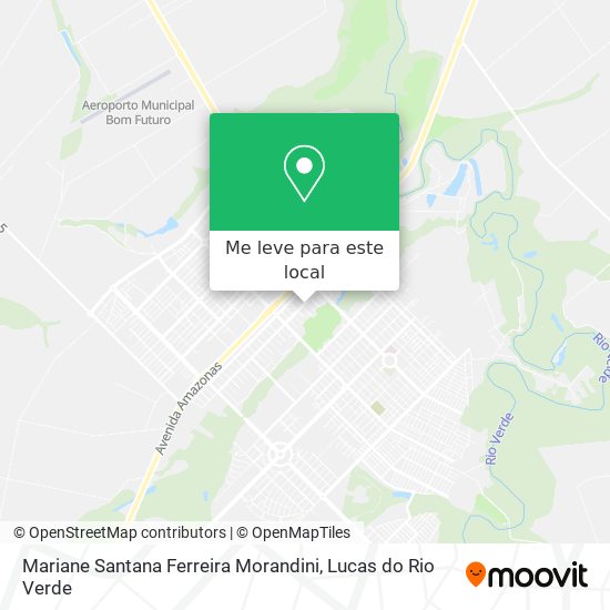 Mariane Santana Ferreira Morandini mapa