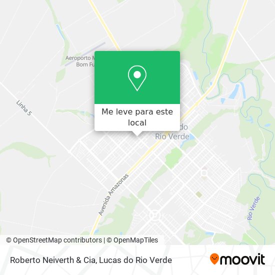 Roberto Neiverth & Cia mapa