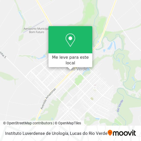 Instítuto Luverdense de Urología mapa