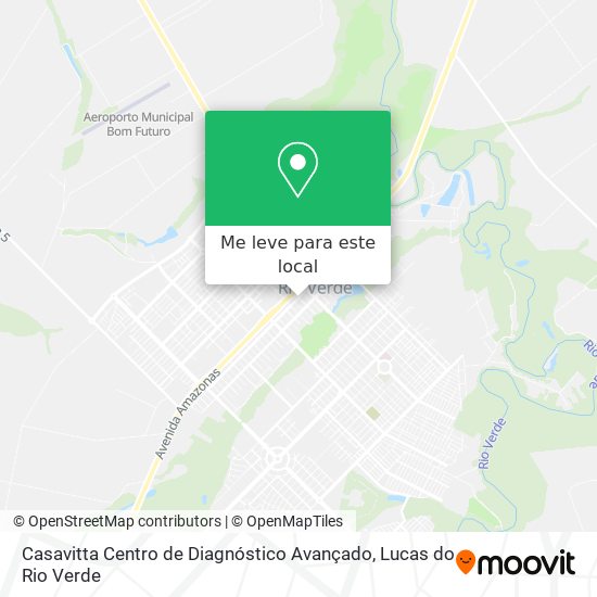 Casavitta Centro de Diagnóstico Avançado mapa