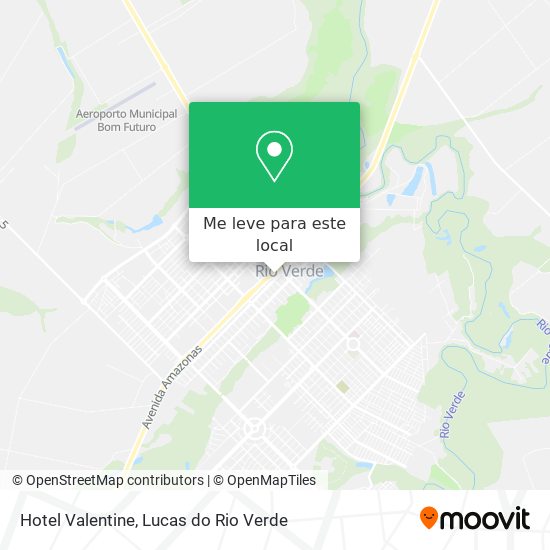 Hotel Valentine mapa