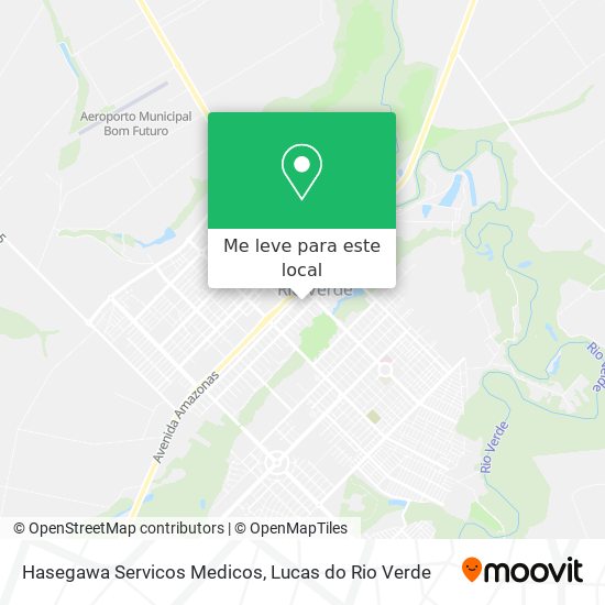 Hasegawa Servicos Medicos mapa