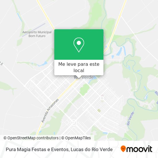 Pura Magia Festas e Eventos mapa