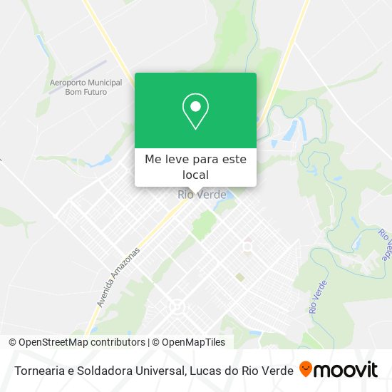 Tornearia e Soldadora Universal mapa