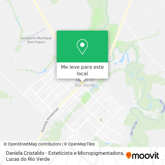 Daniela Cristaldo - Esteticista e Micropigmentadora mapa