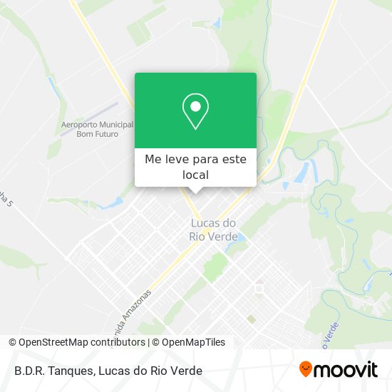 B.D.R. Tanques mapa