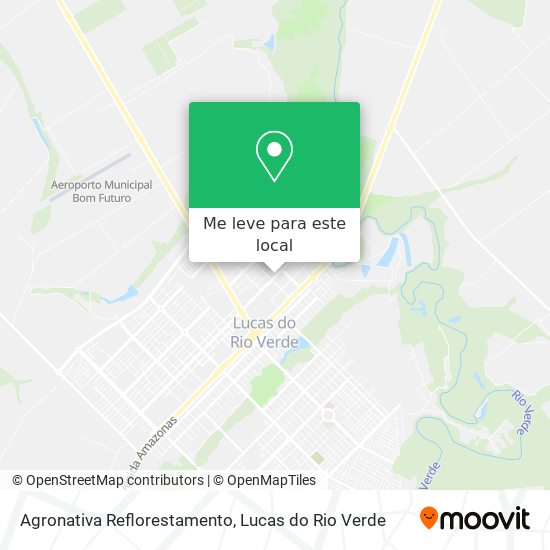Agronativa Reflorestamento mapa