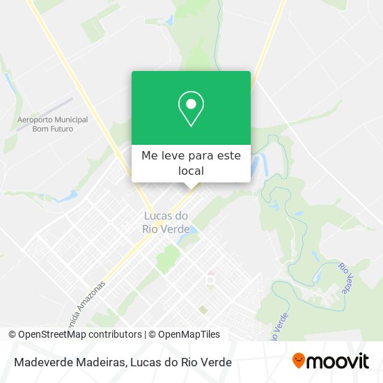 Madeverde Madeiras mapa