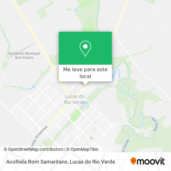 Acolhida Bom Samaritano mapa