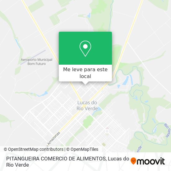 PITANGUEIRA COMERCIO DE ALIMENTOS mapa