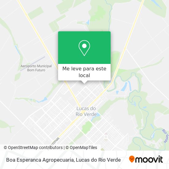 Boa Esperanca Agropecuaria mapa