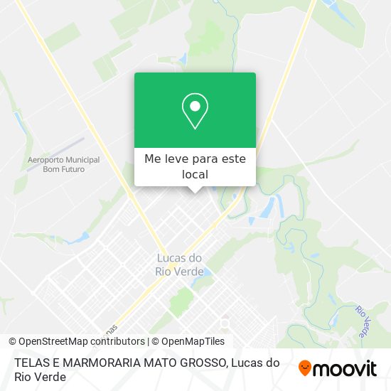 TELAS E MARMORARIA MATO GROSSO mapa