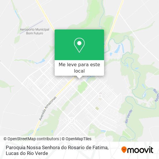 Paroquia Nossa Senhora do Rosario de Fatima mapa