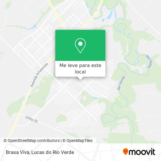 Brasa Viva mapa