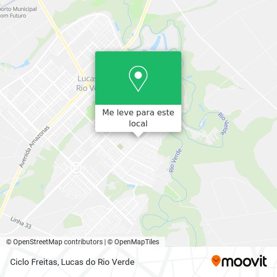 Ciclo Freitas mapa