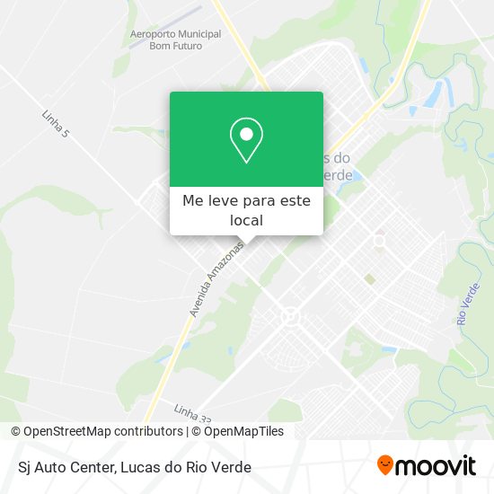 Sj Auto Center mapa