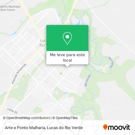 Arte e Ponto Malharia mapa