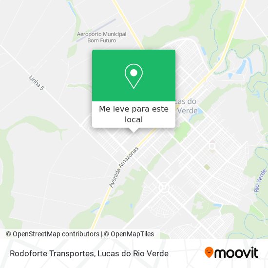 Rodoforte Transportes mapa