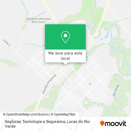 Seglucas Tecnologia e Seguranca mapa