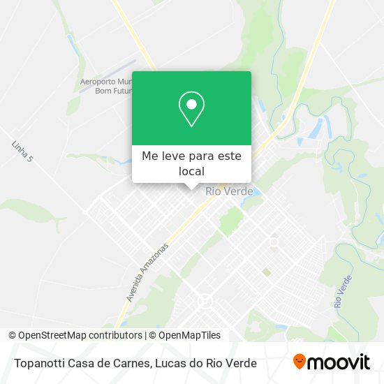 Topanotti Casa de Carnes mapa