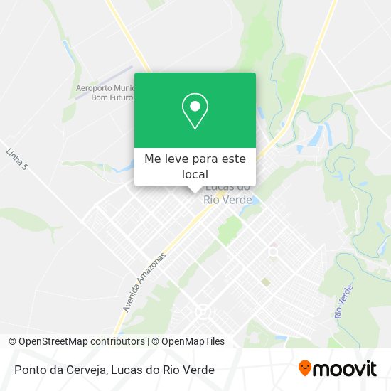 Ponto da Cerveja mapa