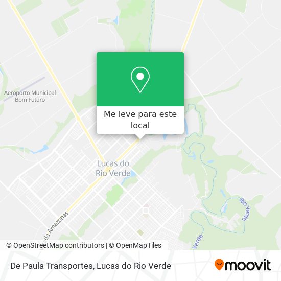 De Paula Transportes mapa