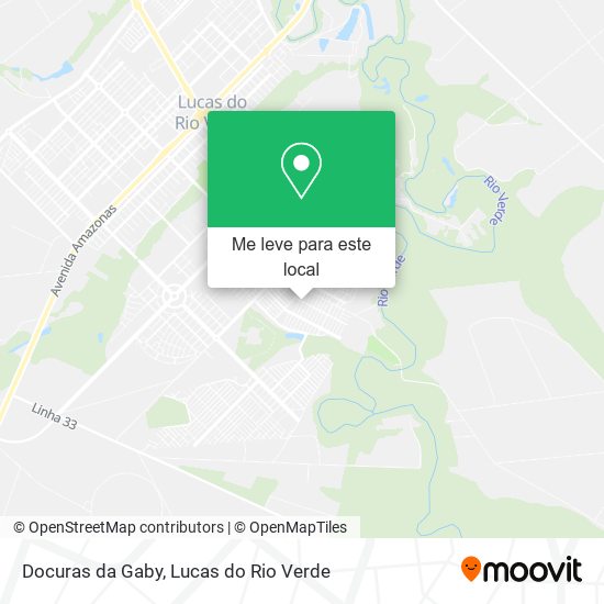 Docuras da Gaby mapa