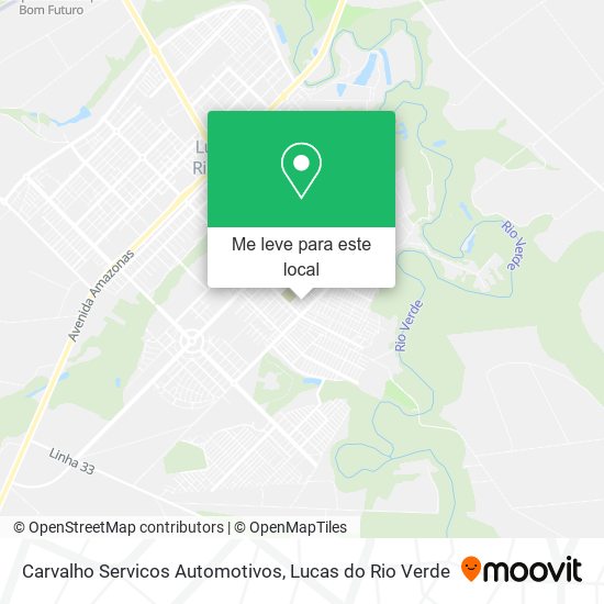 Carvalho Servicos Automotivos mapa