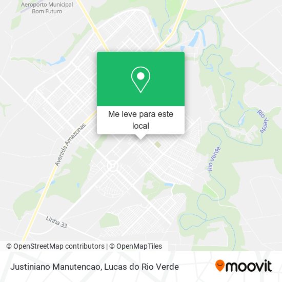 Justiniano Manutencao mapa