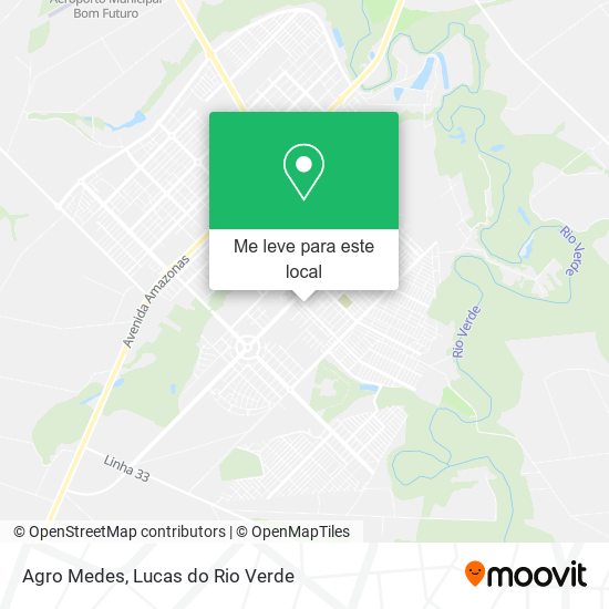 Agro Medes mapa