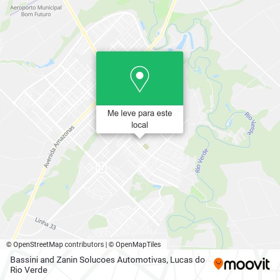 Bassini and Zanin Solucoes Automotivas mapa