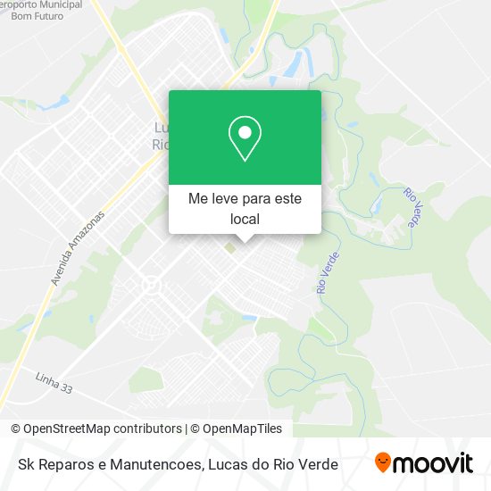 Sk Reparos e Manutencoes mapa