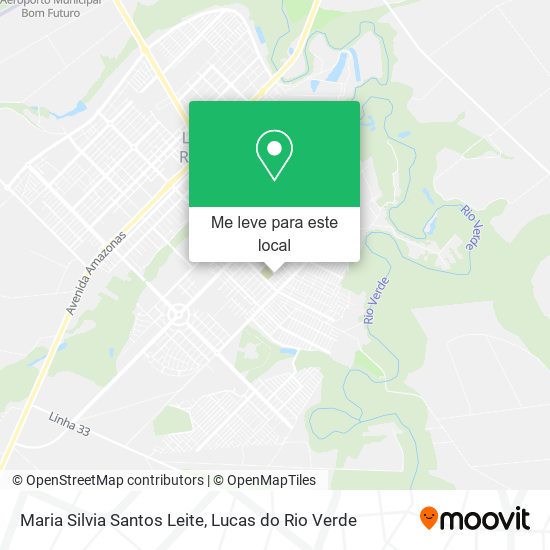 Maria Silvia Santos Leite mapa