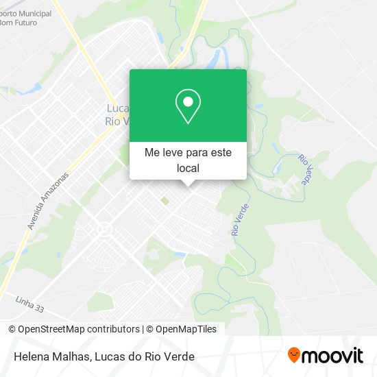 Helena Malhas mapa